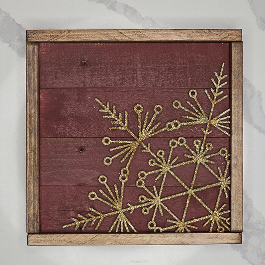 Snowflakes - Sentiment (9 by 9) (Multi)