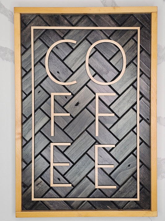 COFFEE SIGN Sentiment (13 by 18)