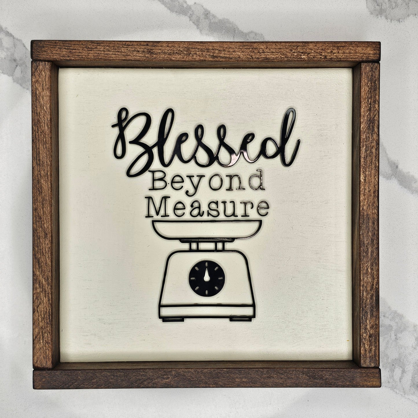 Blessed beyond Measure- Sentiment (9 by 9)